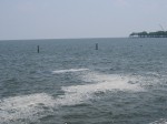 The giant Lake Pontchartrain.