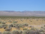 At a rest stop off of Hwy 40 just east of Barstow. Kinda cool coloring of the mountains in the background.