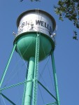 Big Well water tower in Greensburg, KS, as seen on our trip in 2005.